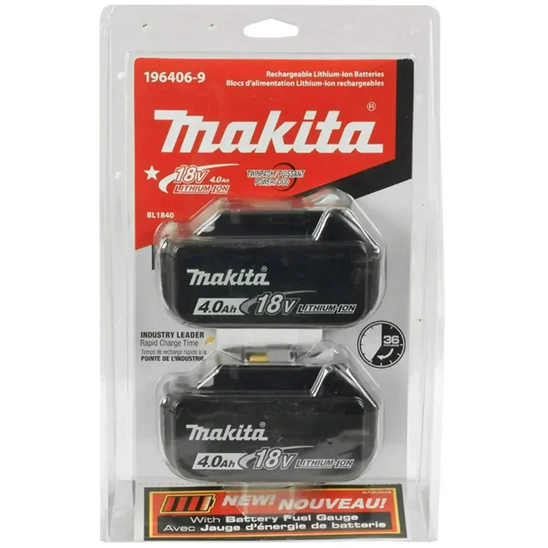 MAKITA 18V 4.0AH BATTERY 2-PACK