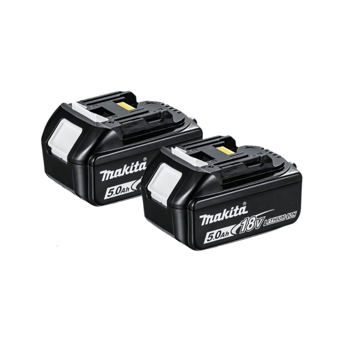 Makita 18V LXT Cordless Leaf Blower – DUB184Z Bare Unit with 2x 5.0Ah Li-Ion Batteries