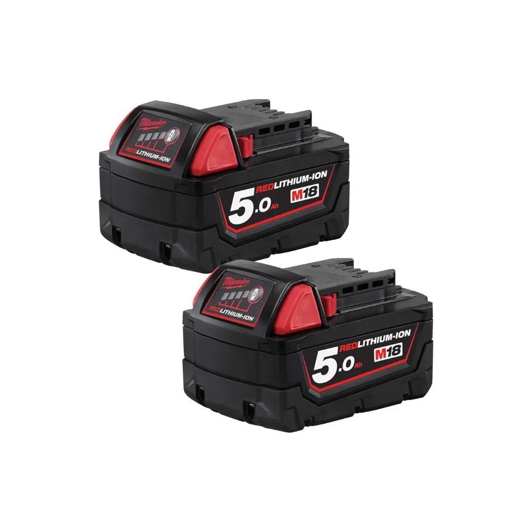 Milwaukee M18 Cordless Multi-Tool + 2× 5.0Ah Batteries