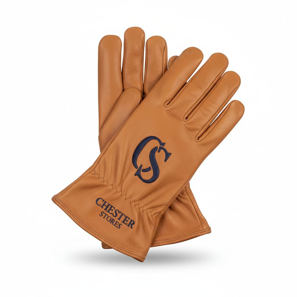 Chester Stores Leather Gardening Gloves
